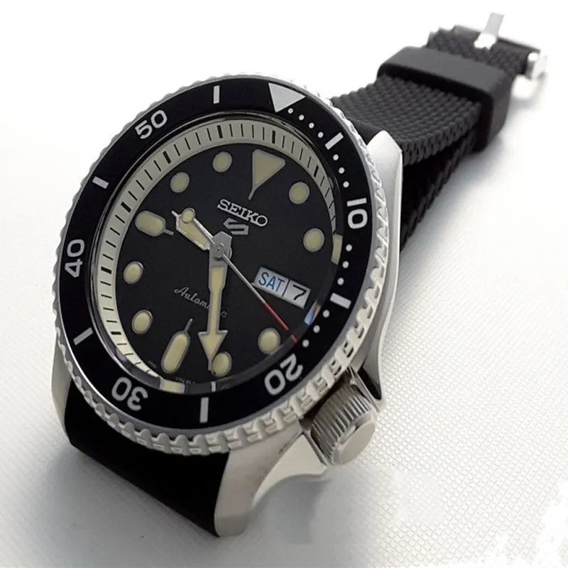 Seiko 5 Sports SKX Black Dial Men's Watch- SRPD73k2